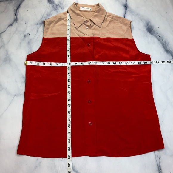 Equipment Coral Blush Diem Clean Two Tone Blouse - Picture 6 of 8